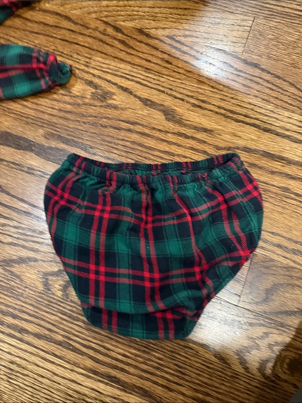 Ralph Lauren Red and Green Plaid Toddler Dress